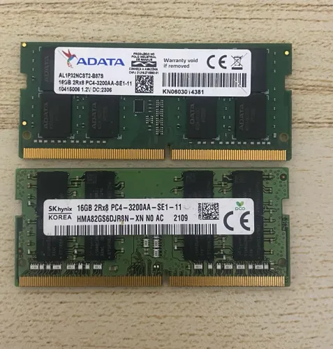 Memória RAM 32GB 16x2 3200Mhz