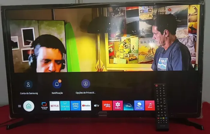Tv 32 Samsung smart com Wi-Fi 