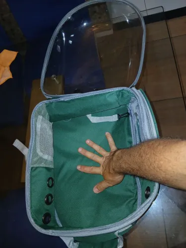 Mochila para transporte de Pet cachorro,gato, Coelho e porquinho da Índia 