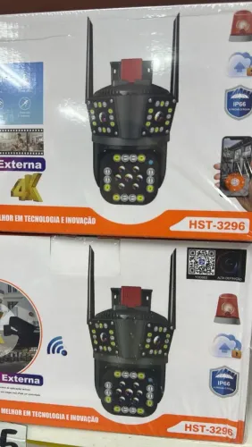 Camera de segurança wi-fi externa ou interna 