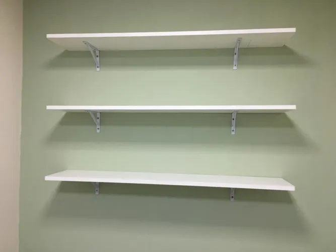 3 prateleiras 1m x 20 cm MDF 15 mm pronta entrega por apenas 150,00