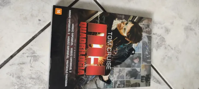 Box Quadrilogia Dvd Missão Impossível