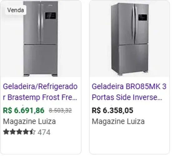 Geladeira Nova de Mostruario "OPORTUNIDADE!!"