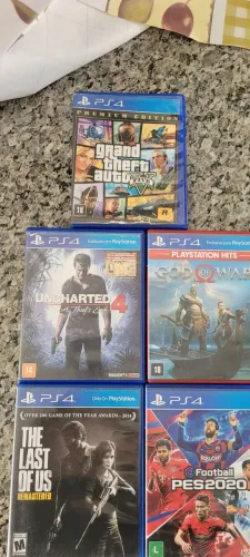 5 jogos do PS4