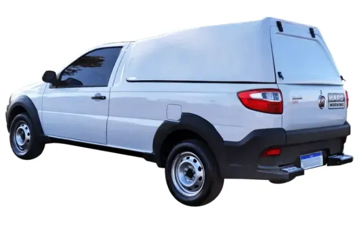 Capota de Fibra para Fiat Strada Cabine Simples (até 2019) - Ideal para Entregas