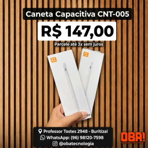 Caneta Capacitiva CNT-005 Touch para tablet e celular