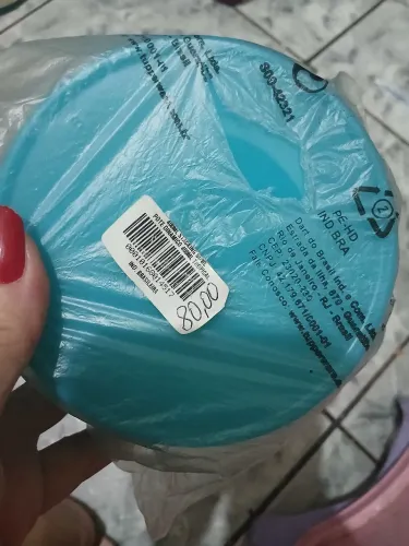 Vasilha da marca tupperware