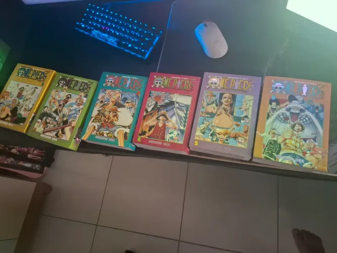 MANGA ONE PIECE 3 EM 1 6 VOLUMES