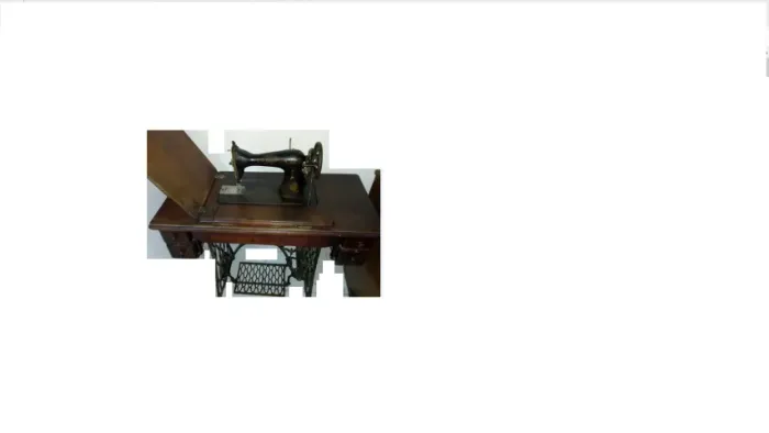 Maquina de costura antiga singer de gabinete