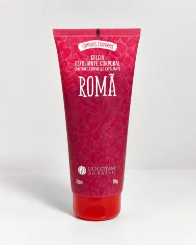 Geleia Esfoliante Corporal Romã L?Occitane 200ml Nova
