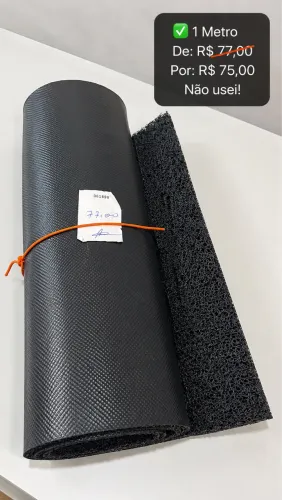 TAPETE VINÍLICO ANTIDERRAPANTE PVC - 1 METRO