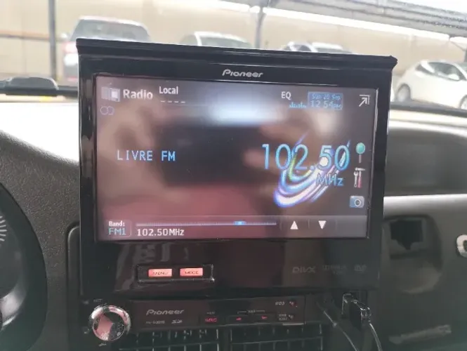 Multimidia pioneer DVD Retratil
