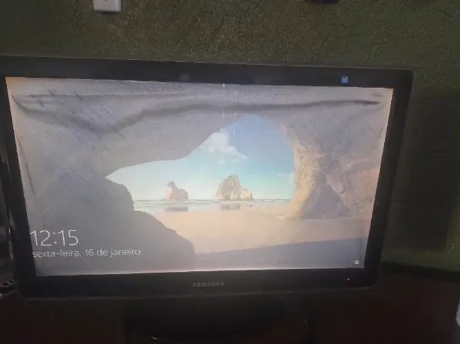 Samsung 24 polegadas funcionando leiaaa