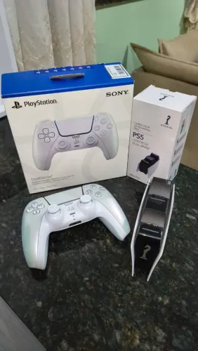 Controle ps5 Dualsense + base carregadora