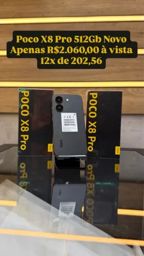 POCO X8 PRO 256GB 8RAM NOVO