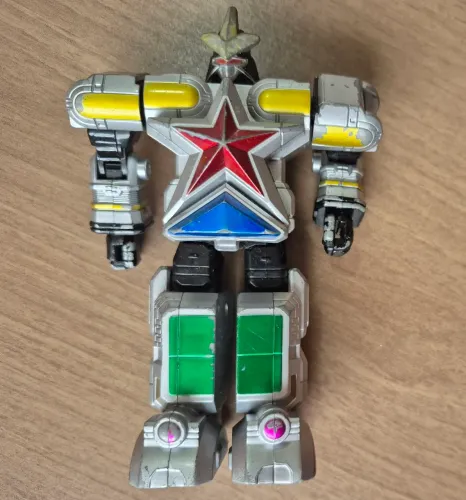 Deluxe Super Zeo Megazord da Bandai, 1996 - série Power Rangers Zeo