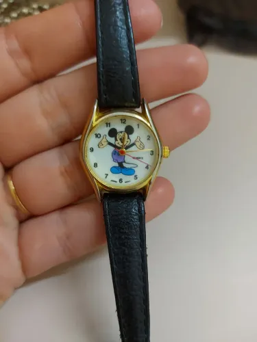 Relogio vintage do mickey