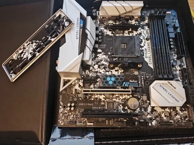 Placa Mãe Asrock Stell Legends B450m