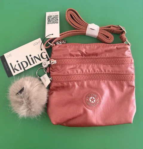 - Bolsa kipling Alvar XS Metallic Maple