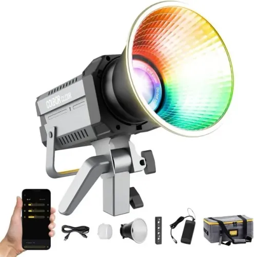 CL220R Colbor Iluminador Led Cob 220W RGB