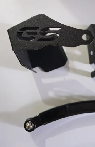 Suporte Câmera Ação Pisca Moto Bmw + Protetor Reserv Freio