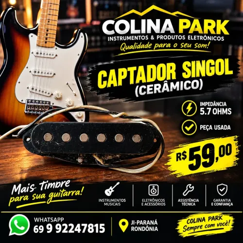 Captador Singol Cerâmico (Usado)
