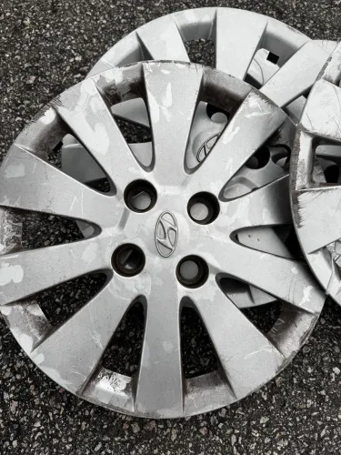 4 calotas originais aro 14 Hyundai