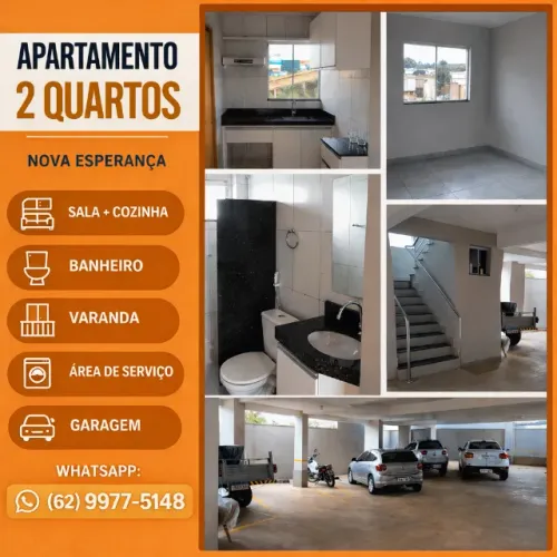 Alugo Ap 2qt DIRETO PROPRIETARIO Apartamento Aluguel Bairro Setor 2 quartos Cidade Goiani