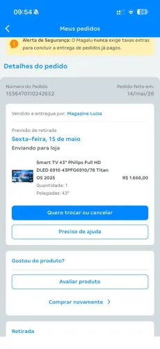 TV Philips 43 