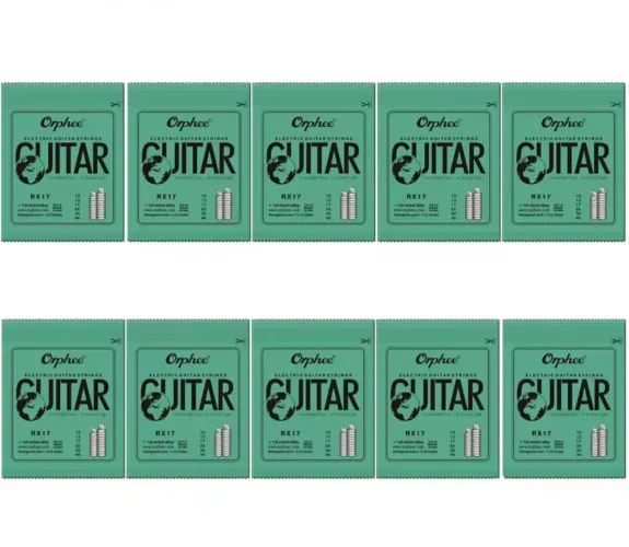 10 Set de Cordas de Guitarra Orphee - Atacado
