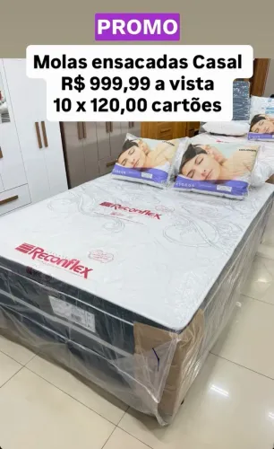 Compre e Receba no Mesmo dia!!Super Promoção de Cama box casal Molas Ensacadas!!