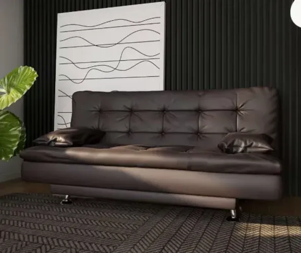 Sofá Cama 3 Em 1: Sofá, Cama e Chaise - 3 LUGARES