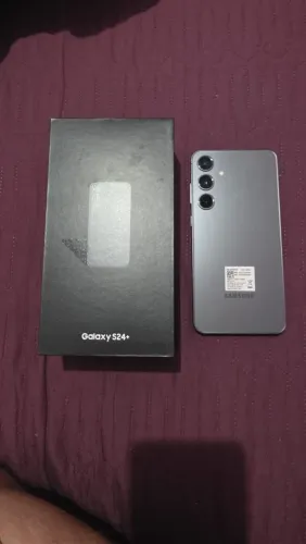 S24 plus completo caixa nota acessórios 256Gb