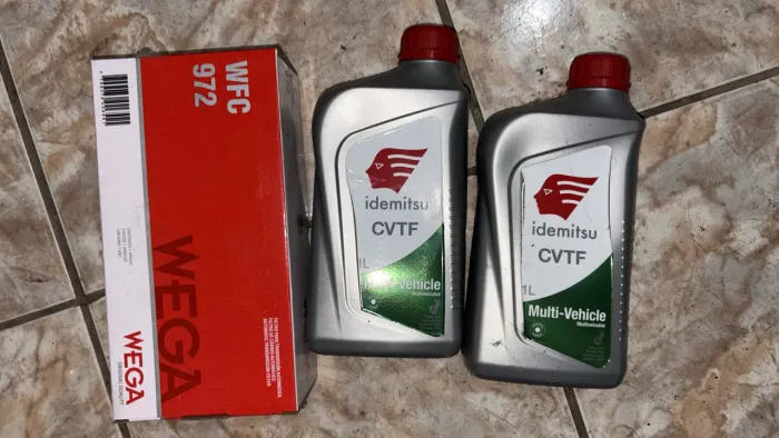 Óleo e filtro de caixa cvt2 Honda