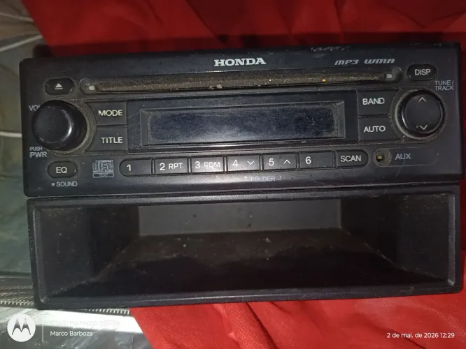 Som automotivo original Honda 