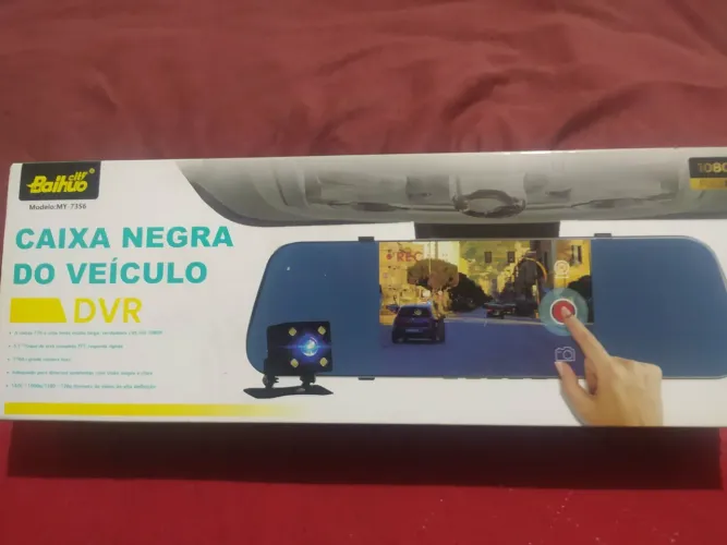Câmera frontal e traseira de carro 1080p