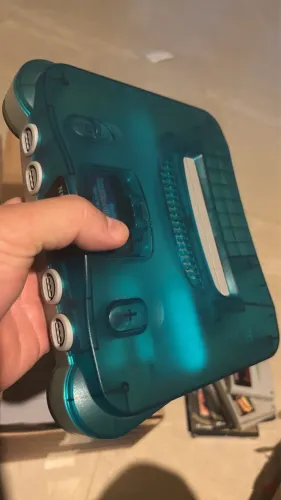 Nintendo 64 Clear Blue