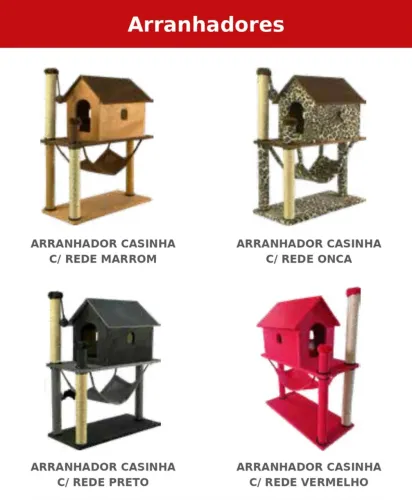 Arranhador House mais barato do Brasil
