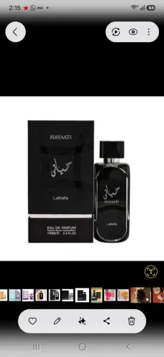 Lattafa eau de parfum 100ml arabes para masculino 