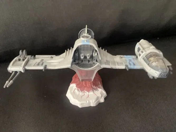 Miniatura nave Resistance Ski Speeder, linha Star Wars: The Last Jedi Micro Force