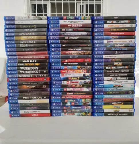 JOGOS PS4/PS5 PARA VENDAS OU TROCAS A PARTIR DE 40 