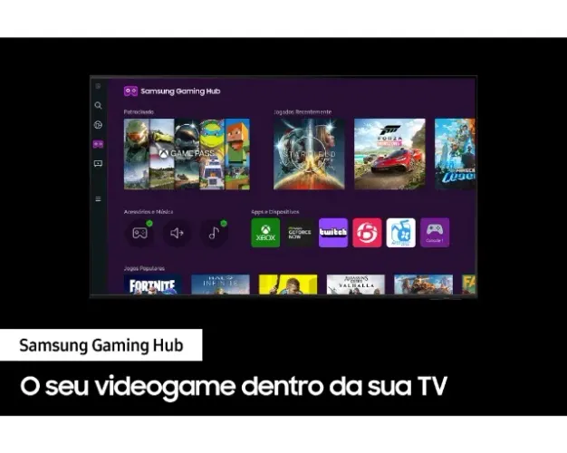 TV SAMSUNG 43" UHD 4K GAMING HUB