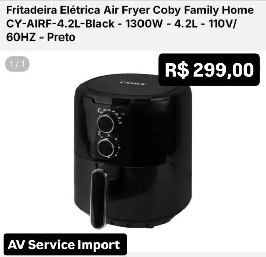 Air Fryer coby - AV Service Import