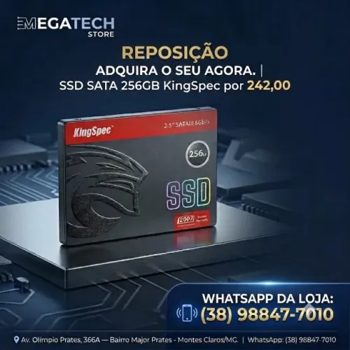 SSD SATA 256GB
