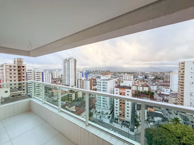 Apartamento à venda em Praia Grande na Aviação com 2 Quartos,1Suíte,1vaga e 76m²