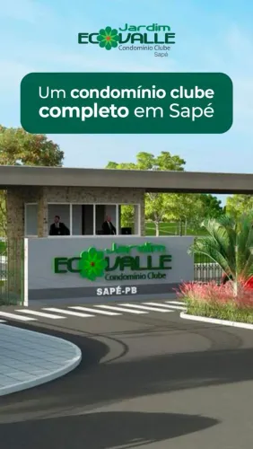 Terreno em Sapé, em Condomínio Fechado