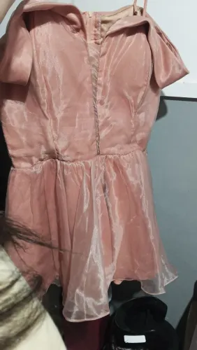 Vestido + saia rosa 15 anos