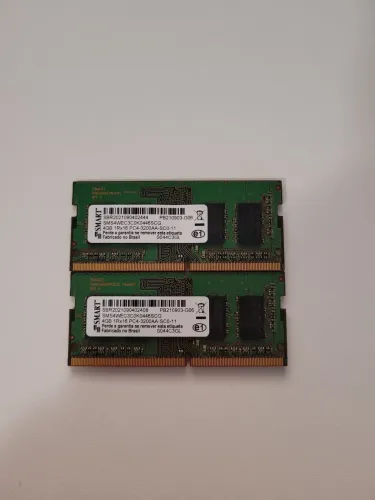 Kit - 2 memórias RAM 4GB DDR4 3200MHz de notebook