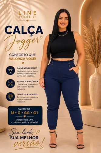 Calça jogger