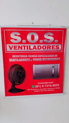 Assistência Técnica Especializada em Ventiladores  & Forno de Micro-ondas 